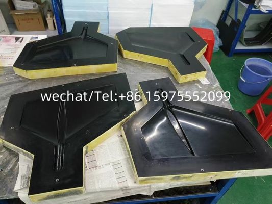 ผสม epoxy ZK5200A / B,ทรงง่ายมากและ CNC machined,ใช้สําหรับรุ่นและหม้อของ UAV